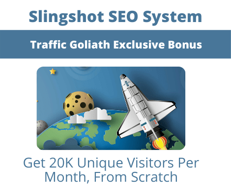 Traffic Goliath Bonuses