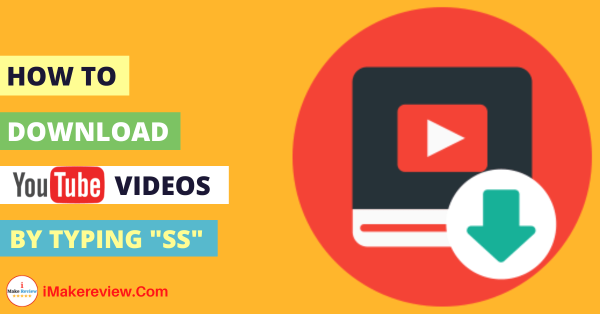 How to download video from youtube by typing ss