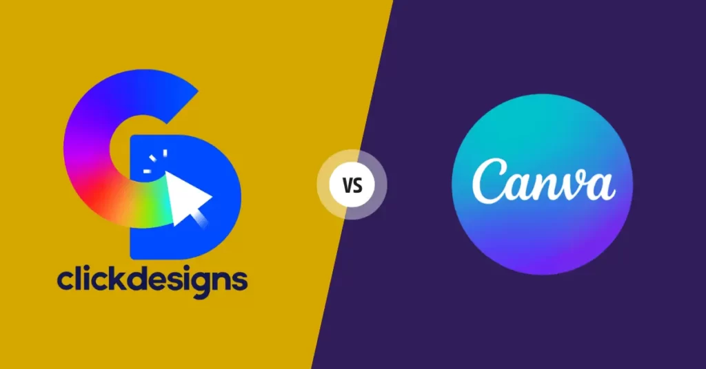 Clickdesigns vs canva